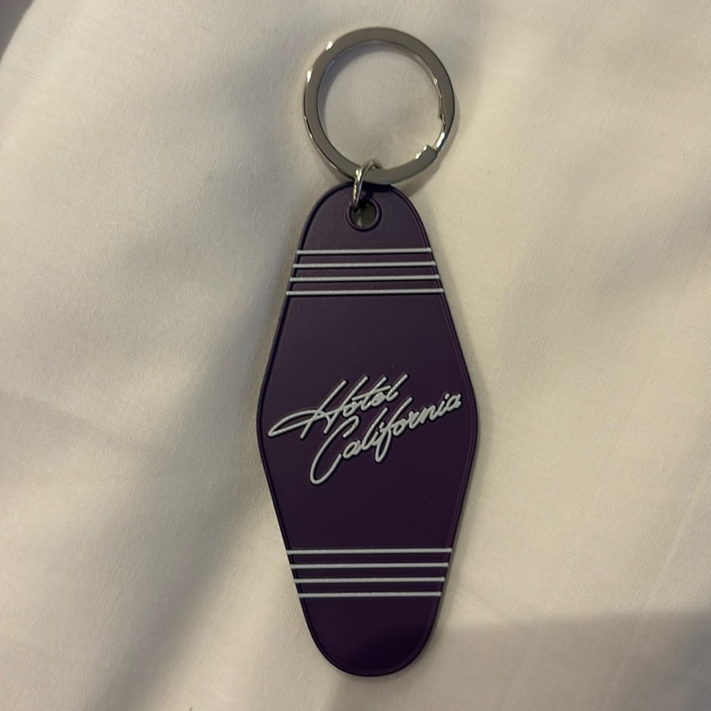 Eagles Hotel California Keyring